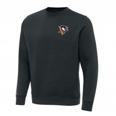 Кофта Pittsburgh Penguins Antigua Charcoal Victory Crewneck Кофта Pittsburgh Penguins Antigua Charcoal Victory Crewneck