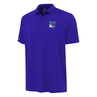 New York Rangers Antigua Royal Reprocess Polo