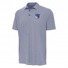 New York Rangers Antigua Navy Twine Polo New York Rangers Antigua Navy Twine Polo