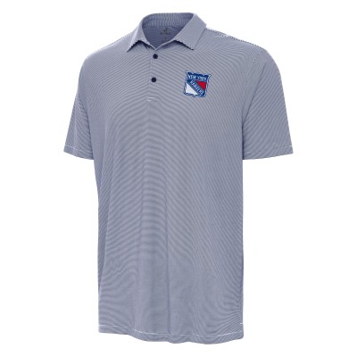 New York Rangers Antigua Navy Twine Polo