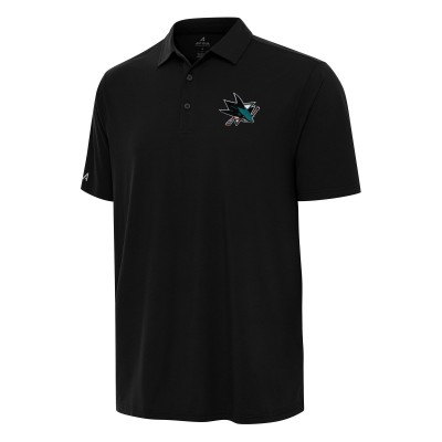 Поло San Jose Sharks Antigua Black Era