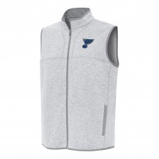 Жилетка St. Louis Blues Antigua Fortune - Heather Gray