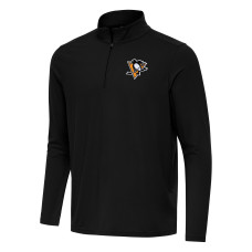 Пуловер Pittsburgh Penguins Antigua Black Intent Пуловер Pittsburgh Penguins Antigua Black Intent