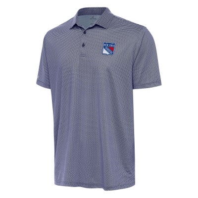 New York Rangers Antigua Navy/White Rings Polo