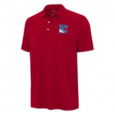 New York Rangers Antigua Red Western Polo New York Rangers Antigua Red Western Polo