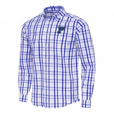 Рубашка St. Louis Blues Antigua Tending 2 Button-Down - Blue/Gray