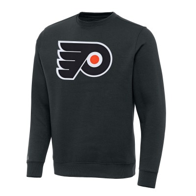 Кофта Philadelphia Flyers Antigua Charcoal Victory Crewneck