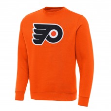 Кофта Philadelphia Flyers Antigua Orange Victory Crewneck
