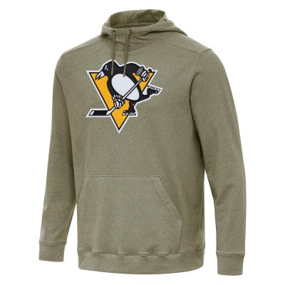Толстовка Pittsburgh Penguins Antigua Olive Cloud
