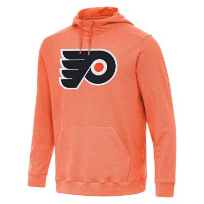 Толстовка Philadelphia Flyers Antigua Heather Orange Cloud