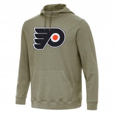 Philadelphia Flyers Antigua Olive Cloud Pullover Hoodie Philadelphia Flyers Antigua Olive Cloud Pullover Hoodie