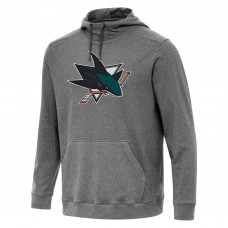 Толстовка San Jose Sharks Antigua Heather Black Cloud