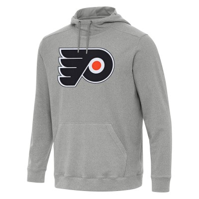Толстовка Philadelphia Flyers Antigua Heather Gray Cloud