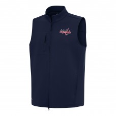 Washington Capitals Antigua Navy Demand Full-Zip Vest