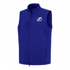 Tampa Bay Lightning Antigua Demand Full-Zip Vest - Royal