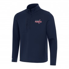 Кофта на короткой молнии Washington Capitals Antigua Insider - Navy