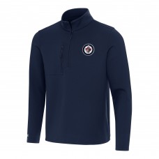 Кофта на короткой молнии Winnipeg Jets Antigua Insider - Navy
