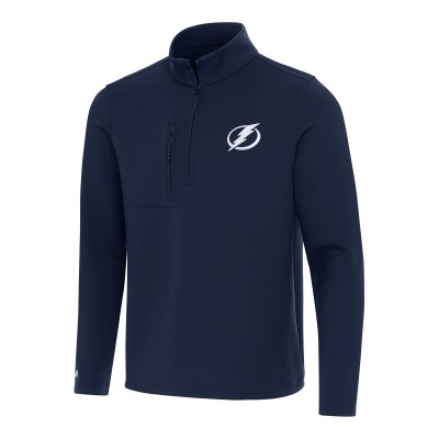 Кофта на короткой молнии Tampa Bay Lightning Antigua Insider - Navy