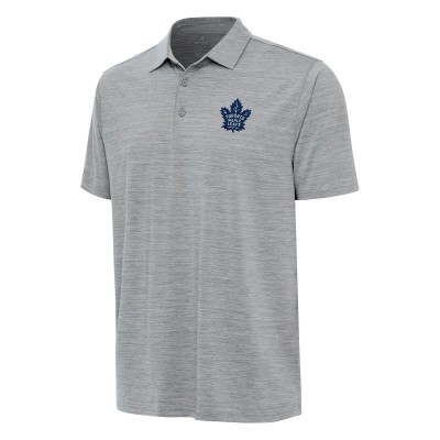 Поло Toronto Maple Leafs Antigua Layout - Heather Gray
