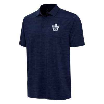 Поло Toronto Maple Leafs Antigua Layout - Heather Navy