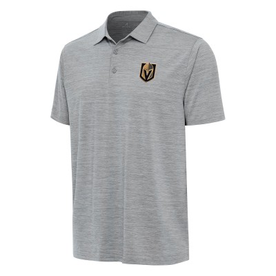 Поло Vegas Golden Knights Antigua Layout - Heather Gray