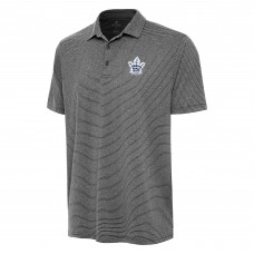 Поло Toronto Maple Leafs Antigua Scheme - Heather Black