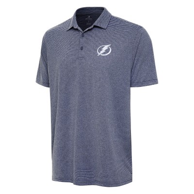 Поло Tampa Bay Lightning Antigua Scheme - Heather Navy