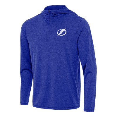 Кофта на короткой молнии Tampa Bay Lightning Antigua Tidy - Heather Royal