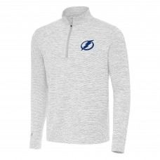 Кофта на короткой молнии Tampa Bay Lightning Antigua Gray Cause