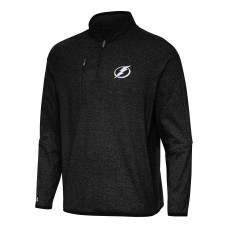 Кофта на короткой молнии Tampa Bay Lightning Antigua CertainTri-Blend - Heather Black