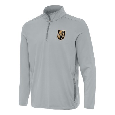 Кофта на короткой молнии Vegas Golden Knights Antigua Perilous - Gray