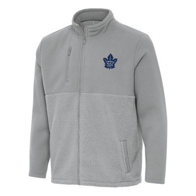 Кофта на молнии Toronto Maple Leafs Antigua Daily Fused - Gray