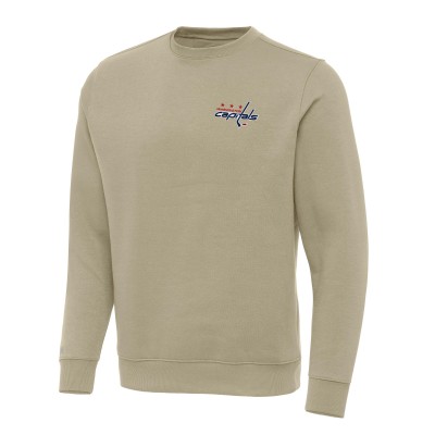 Кофта Washington Capitals Antigua Khaki Victory Crewneck