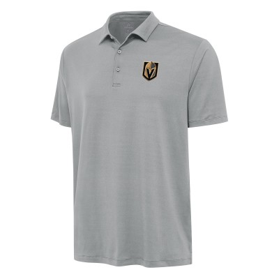 Поло Vegas Golden Knights Antigua Reprocess - Gray
