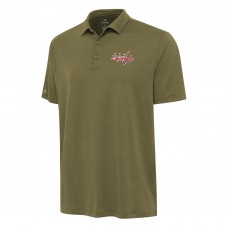 Washington Capitals Antigua Olive Reprocess Polo