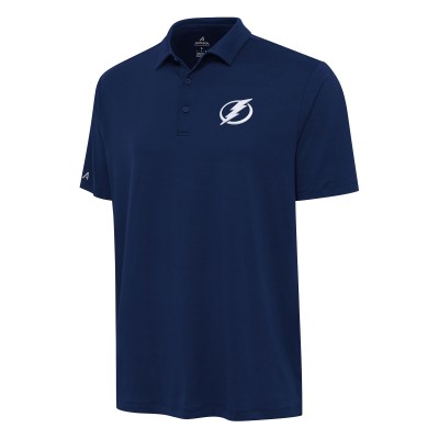 Поло Tampa Bay Lightning Antigua Reprocess - Navy