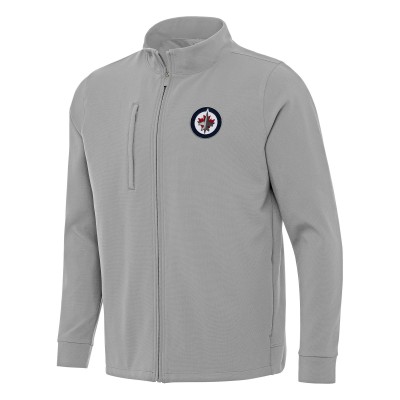 Кофта на молнии Winnipeg Jets Antigua Gray Regard