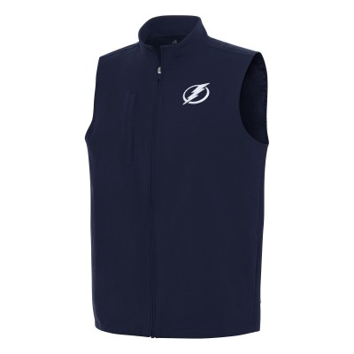 Tampa Bay Lightning Antigua Regard Full-Zip Vest - Navy