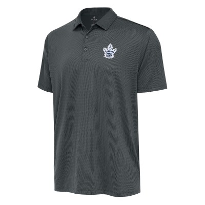 Поло Toronto Maple Leafs Antigua Ellipse - Charcoal