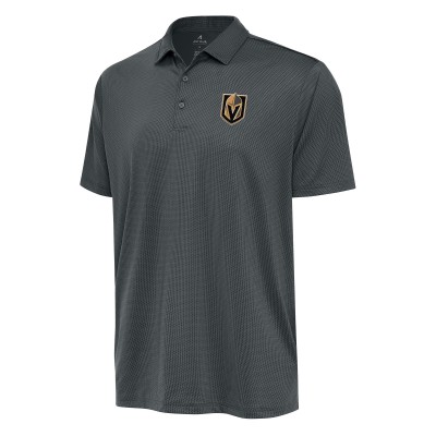 Поло Vegas Golden Knights Antigua Ellipse - Charcoal