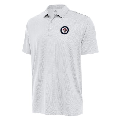 Winnipeg Jets Antigua Ellipse Polo - White