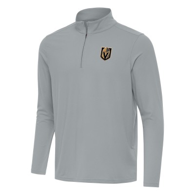 Кофта на короткой молнии Vegas Golden Knights Antigua Intent - Gray