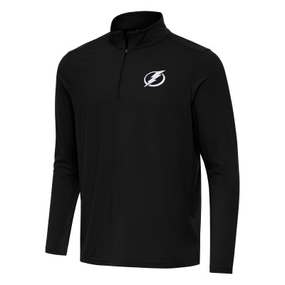Кофта на короткой молнии Tampa Bay Lightning Antigua Intent - Black