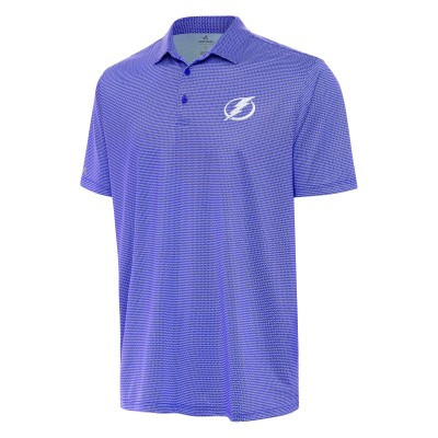 Поло Tampa Bay Lightning Antigua Rings - Royal/White