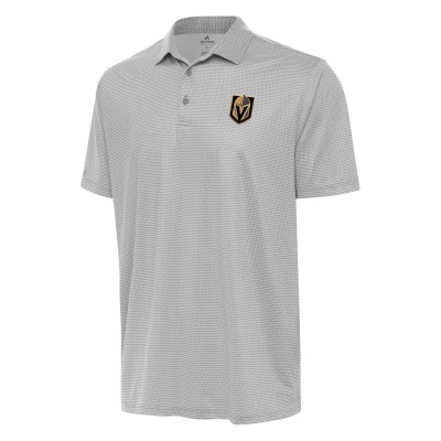 Поло Vegas Golden Knights Antigua Rings - Gray/White
