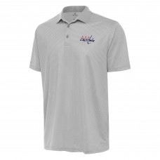 Washington Capitals Antigua Rings Polo - Gray/White
