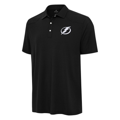 Поло Tampa Bay Lightning Antigua Western - Black