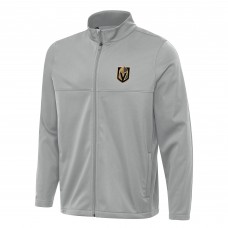 Кофта на молнии Vegas Golden Knights Antigua Links 2 Golf - Gray