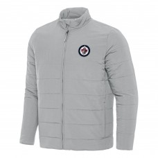 Куртка Winnipeg Jets Antigua Swelter Puffer - Gray