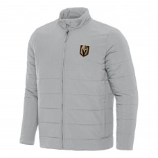 Куртка Vegas Golden Knights Antigua Gray Swelter Puffer